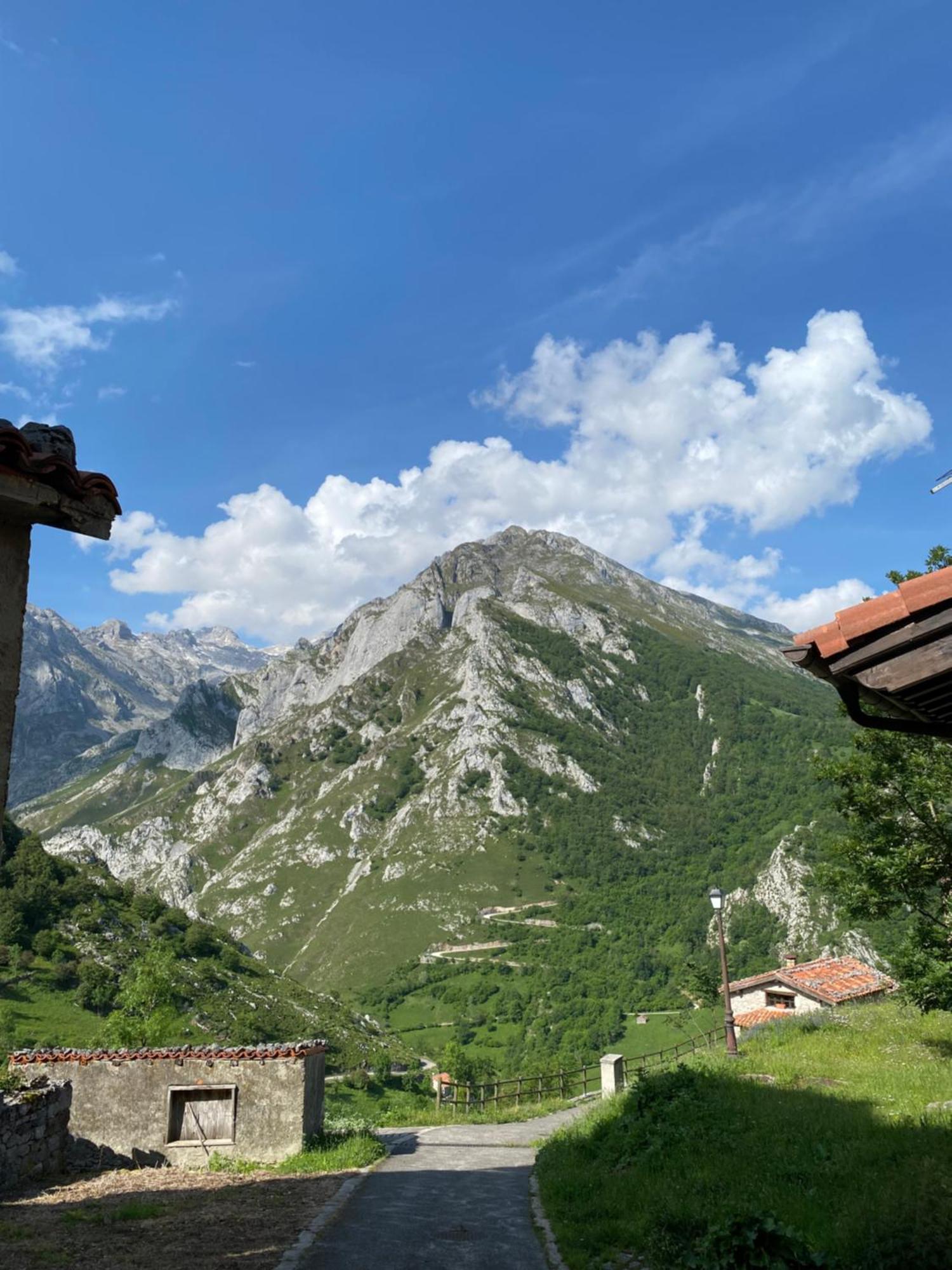 Albergue Pena Castil Sotres Exteriör bild